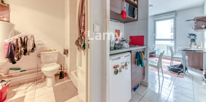 Image 7 sur 12 - Appartement  ·  Vente · Lyon (69007) · 1 pièce · 18m²