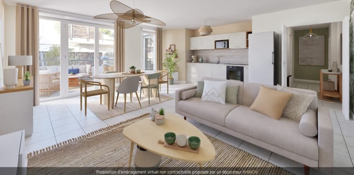 Image 1 sur 13 - Appartement  ·  Vente · Grenoble (38100) · 3 pièces · 68m²