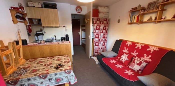 Image 2 sur 8 - Appartement  ·  Vente · Allos (04260) · 1 pièce · 18m²