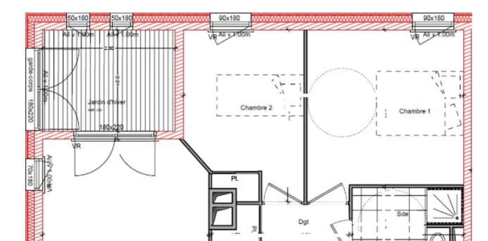 Image 11 sur 11 - Appartement  ·  Vente · Carquefou (44470) · 3 pièces · 63m²