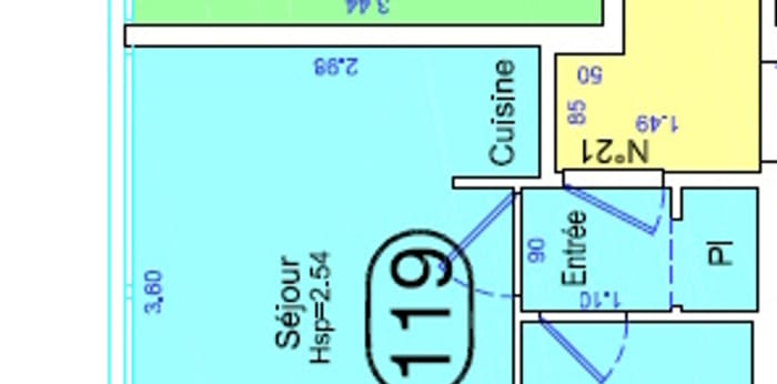 Image 5 sur 5 - Appartement  ·  Vente · Palaiseau (91120) · 1 pièce · 14m²