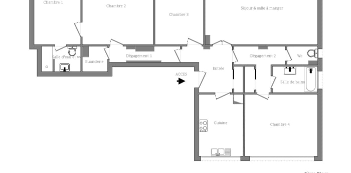 Image 4 sur 15 - Appartement  ·  Vente · Chambourcy (78240) · 5 pièces · 124m²