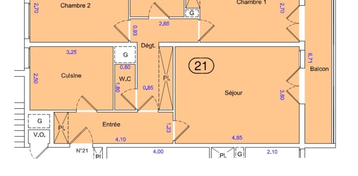 Image 5 sur 5 - Appartement  ·  Vente · Noisy Le Grand (93160) · 3 pièces · 64m²