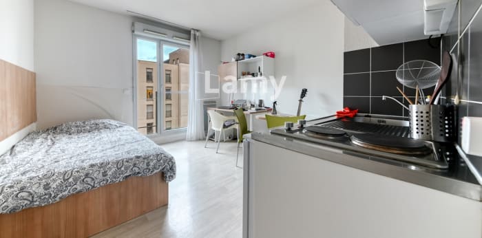 Image 2 sur 11 - Appartement  ·  Vente · Villeurbanne (69100) · 1 pièce · 19m²