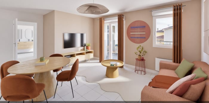 Image 2 sur 9 - Appartement  ·  Vente · Brax (31490) · 3 pièces · 63m²