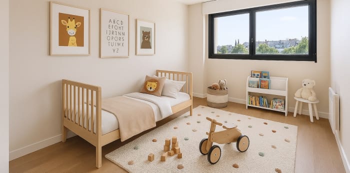 Image 5 sur 12 - Appartement  ·  Vente · Paris 19 (75019) · 4 pièces · 93m²