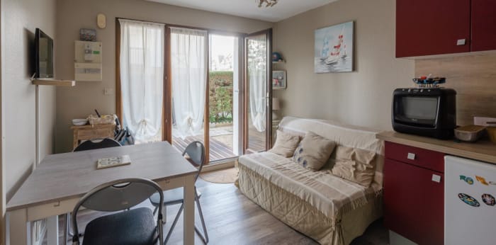 Image 4 sur 11 - Appartement  ·  Vente · Villers Sur Mer (14640) · 2 pièces · 24m²