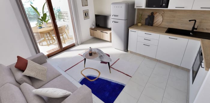 Image 3 sur 14 - Appartement  ·  Vente · Capbreton (40130) · 3 pièces · 47m²