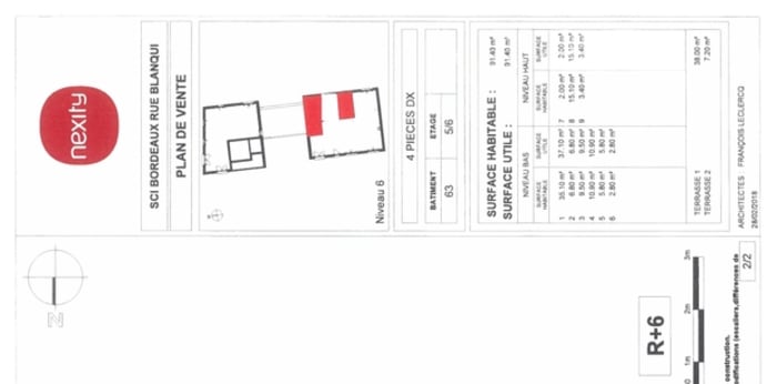 Image 12 sur 13 - Appartement  ·  Vente · Bordeaux (33000) · 4 pièces · 100m²