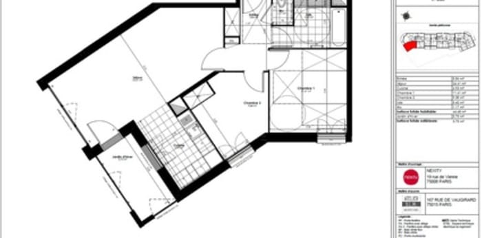 Image 5 sur 9 - Appartement  ·  Location · Clamart (92140) · 3 pièces · 65m²