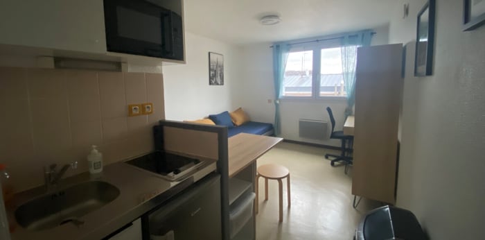 Image 3 sur 10 - Appartement  ·  Location · Rouen (76000) · 1 pièce · 19m²