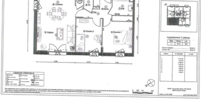 Image 10 sur 11 - Appartement  ·  Location · Ballainvilliers (91160) · 3 pièces · 58m²