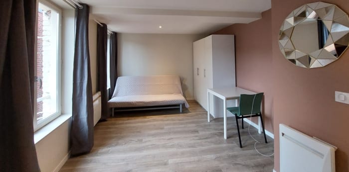 Image 1 sur 7 - Appartement  ·  Location · Valenciennes (59300) · 1 pièce · 21m²