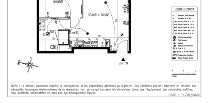 Image 3 sur 3 - Appartement  ·  Location · Etampes (91150) · 2 pièces · 42m²