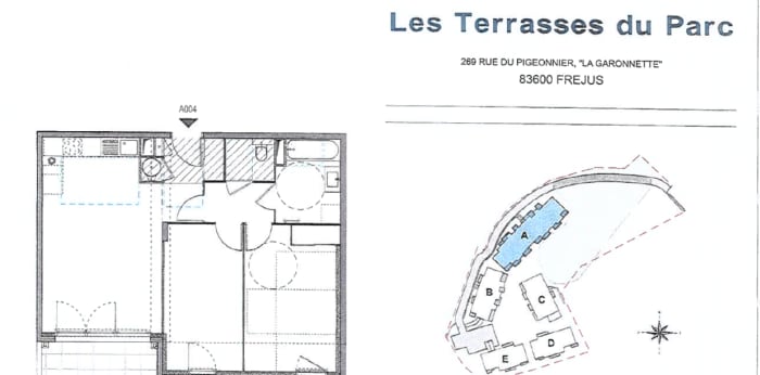 Image 2 sur 8 - Appartement  ·  Location · Frejus (83600) · 3 pièces · 63m²