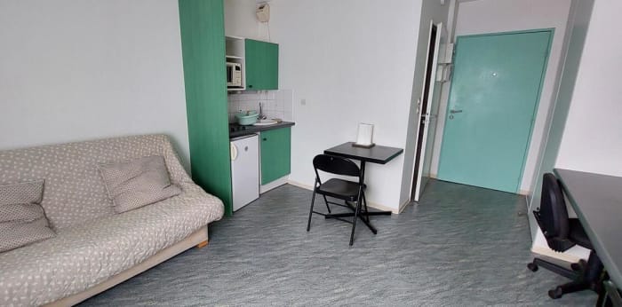 Image 4 sur 9 - Appartement  ·  Location · Vandoeuvre Les Nancy (54500) · 1 pièce · 19m²