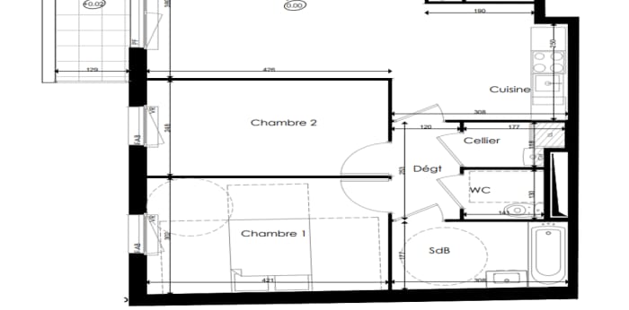 Image 13 sur 13 - Appartement  ·  Location · Chenove (21300) · 3 pièces · 65m²