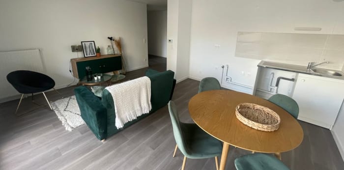 Image 3 sur 9 - Appartement  ·  Location · Le Havre (76620) · 2 pièces · 47m²