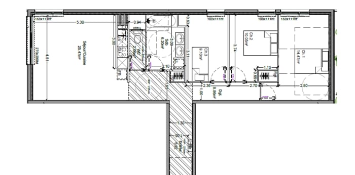Image 2 sur 2 - Appartement  ·  Location · Longwy (54400) · 4 pièces · 84m²