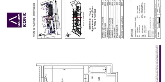 Image 2 sur 5 - Appartement  ·  Location · Talence (33400) · 4 pièces · 81m²