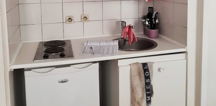 Image 2 sur 3 - Appartement  ·  Location · Paris (75005) · 1 pièce · 15m²