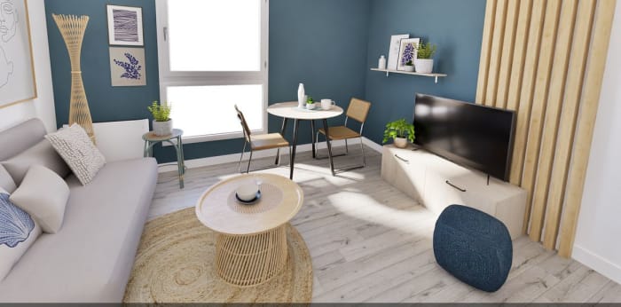Image 2 sur 9 - Appartement  ·  Vente · Vaux Sur Mer (17640) · 1 pièce · 17m²