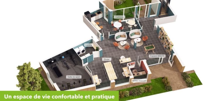 Image 4 sur 4 - Appartement  ·  Vente · Thionville (57100) · 1 pièce · 20m²