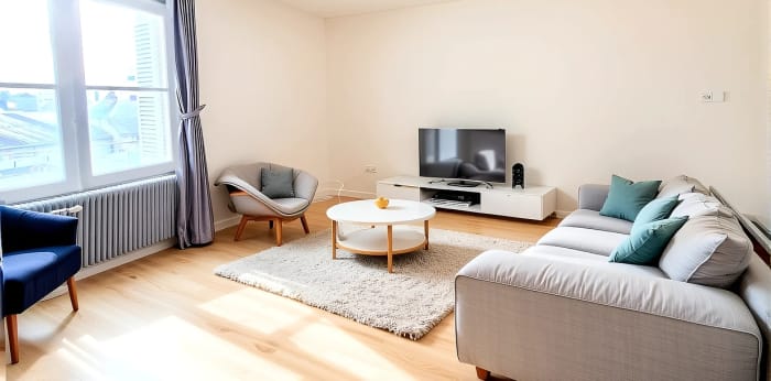 Image 2 sur 11 - Appartement  ·  Vente · Tours (37200) · 3 pièces · 77m²