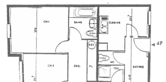 Image 1 sur 1 - Appartement  ·  Vente · Paris 11 (75011) · 4 pièces · 87m²