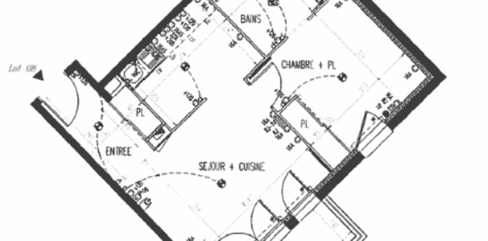 Image 6 sur 9 - Appartement  ·  Vente · Le Pellerin (44640) · 2 pièces · 44m²