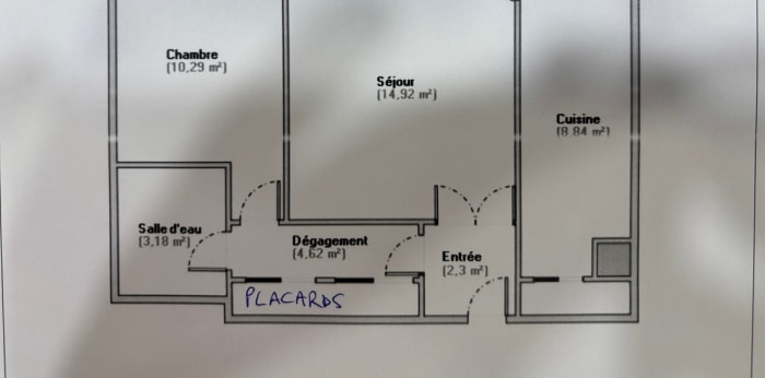 Image 8 sur 10 - Appartement  ·  Vente · Paris (75012) · 2 pièces · 44m²