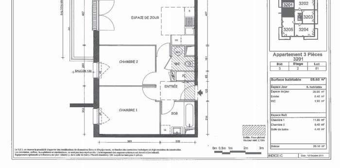 Image 11 sur 11 - Appartement  ·  Vente · Moissy Cramayel (77550) · 3 pièces · 59m²
