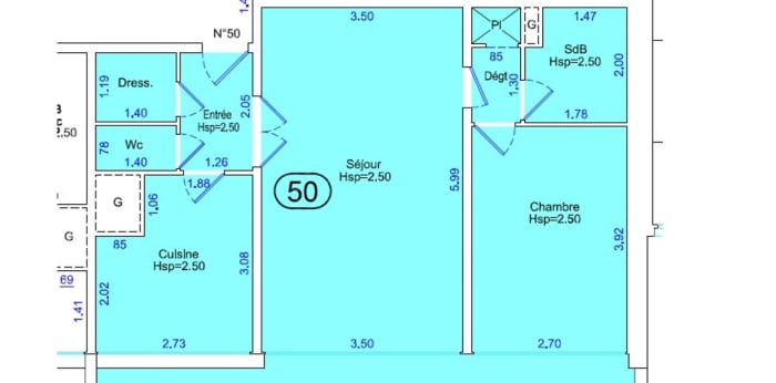 Image 4 sur 4 - Appartement  ·  Vente · Palaiseau (91120) · 2 pièces · 50m²