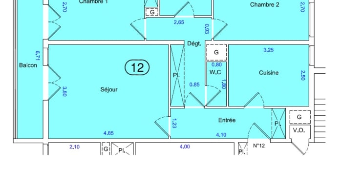 Image 6 sur 6 - Appartement  ·  Vente · Noisy Le Grand (93160) · 3 pièces · 64m²