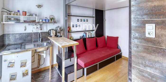 Image 4 sur 12 - Appartement  ·  Vente · Paris (75018) · 1 pièce · 12m²