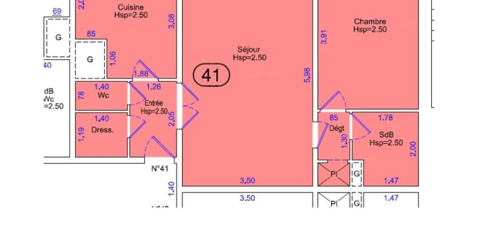 Image 4 sur 4 - Appartement  ·  Vente · Palaiseau (91120) · 2 pièces · 50m²