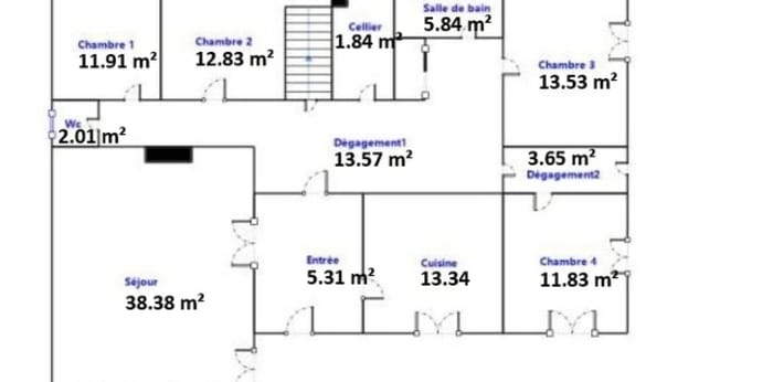 Image 5 sur 24 - Maison/villa  ·  Vente · Libourne (33500) · 6 pièces · 152m²