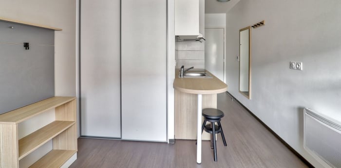 Image 3 sur 8 - Appartement  ·  Vente · Clermont Ferrand (63000) · 1 pièce · 18m²