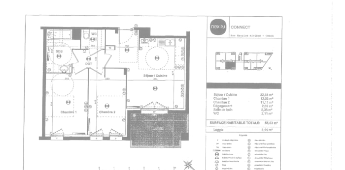 Image 16 sur 16 - Appartement  ·  Vente · Cenon (33150) · 3 pièces · 56m²