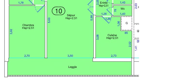 Image 4 sur 4 - Appartement  ·  Vente · Palaiseau (91120) · 2 pièces · 50m²