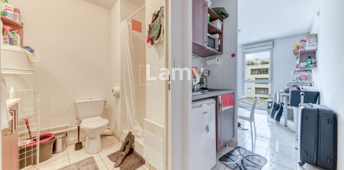 Image 8 sur 12 - Appartement  ·  Vente · Lyon (69007) · 1 pièce · 18m²