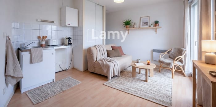 Image 1 sur 6 - Appartement  ·  Vente · Pessac (33600) · 1 pièce · 21m²