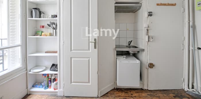 Image 4 sur 7 - Appartement  ·  Vente · Paris (75020) · 1 pièce · 11m²