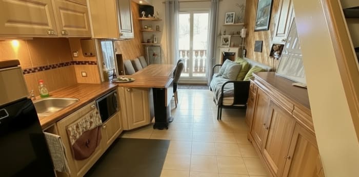 Image 2 sur 11 - Appartement  ·  Vente · Allos (04260) · 3 pièces · 45m²