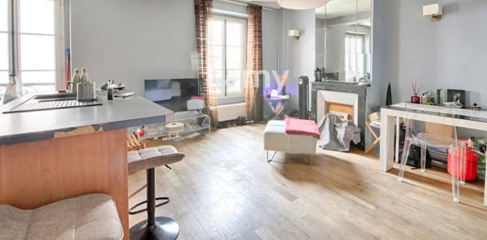 Image 4 sur 8 - Appartement  ·  Vente · Paris (75017) · 2 pièces · 52m²