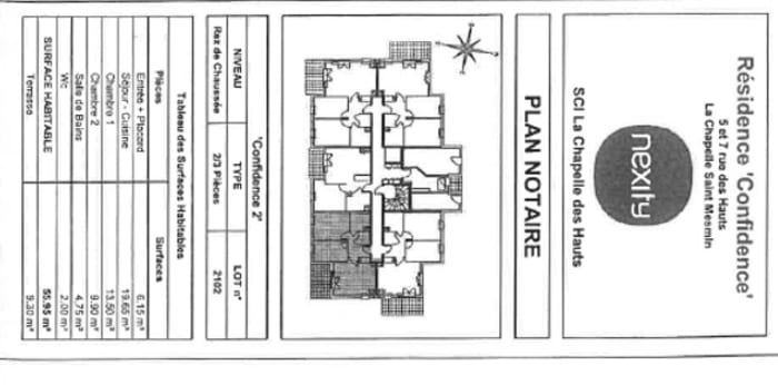Image 17 sur 17 - Appartement  ·  Vente · La Chapelle St Mesmin (45380) · 3 pièces · 56m²