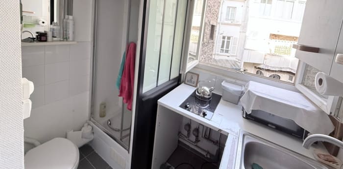 Image 7 sur 8 - Appartement  ·  Vente · Paris 18 (75018) · 1 pièce · 10m²