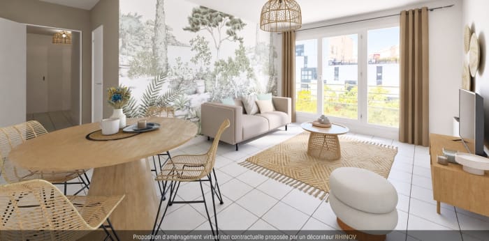 Image 1 sur 10 - Appartement  ·  Vente · Cergy (95800) · 3 pièces · 57m²