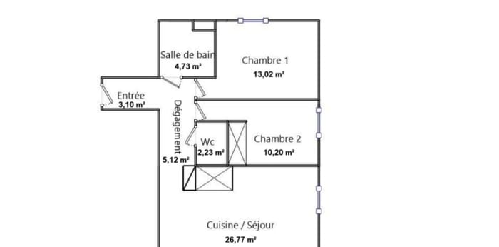Image 20 sur 21 - Appartement  ·  Vente · Sciez (74140) · 3 pièces · 65m²