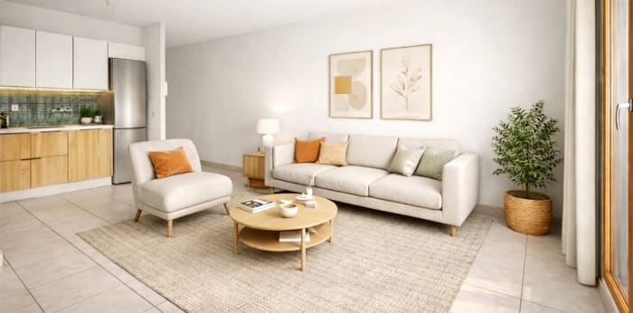 Image 1 sur 12 - Appartement  ·  Vente · Lyon (69003) · 2 pièces · 47m²